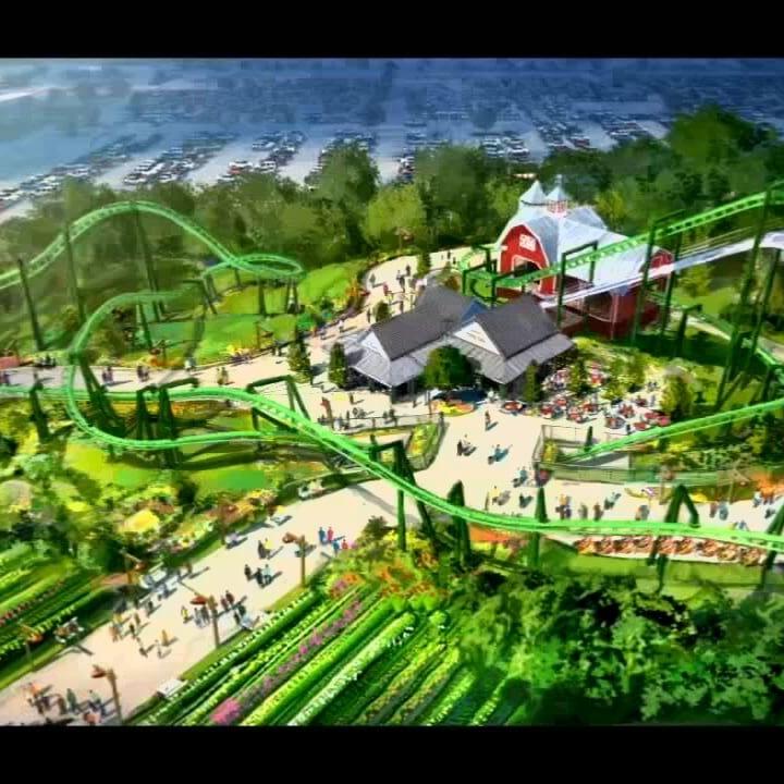 Kentucky Kingdom unveils plans for 1st new roller coaster in 7 years